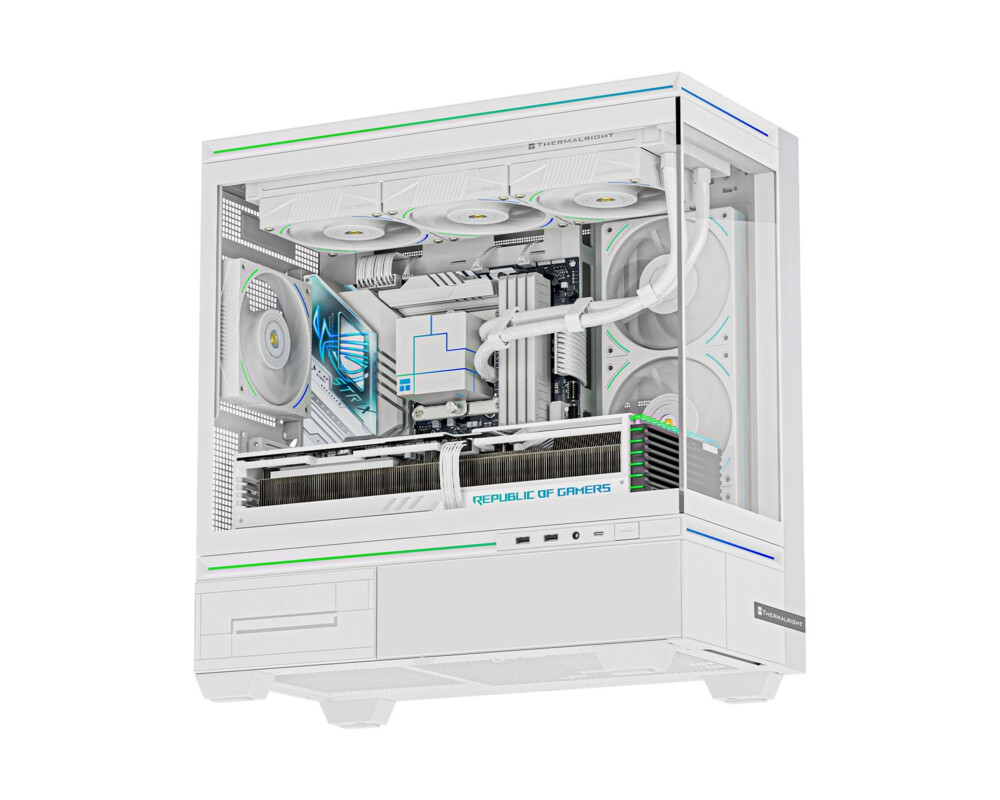 Кутия Thermalright mATX - TL-M10 White - USB-C Кутия Thermalright mATX - TL-M10 White - USB-C