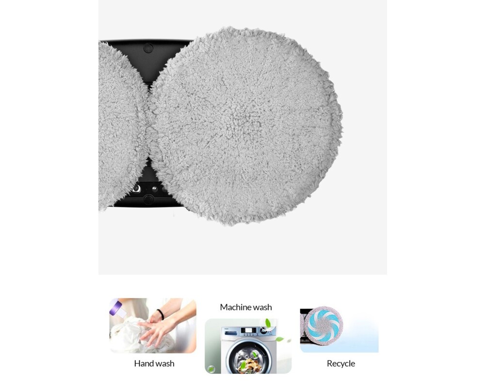 Уред за почистване на прозорец Абсорбиращ моп за Hutt DDC55 робот за прозорци 2 броя 2