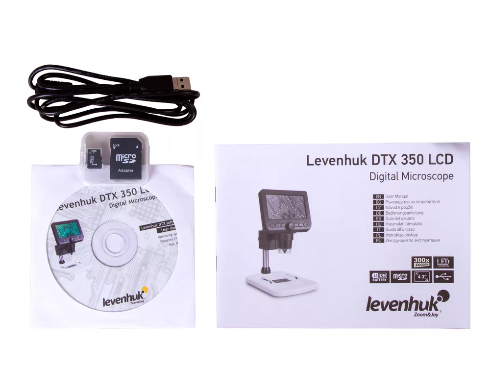 Микроскоп Цифров Levenhuk DTX 350 LCD 59