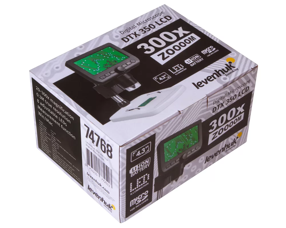 Микроскоп Цифров Levenhuk DTX 350 LCD 61