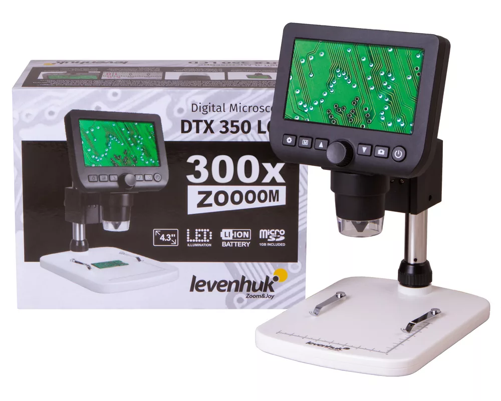 Микроскоп Цифров Levenhuk DTX 350 LCD 102