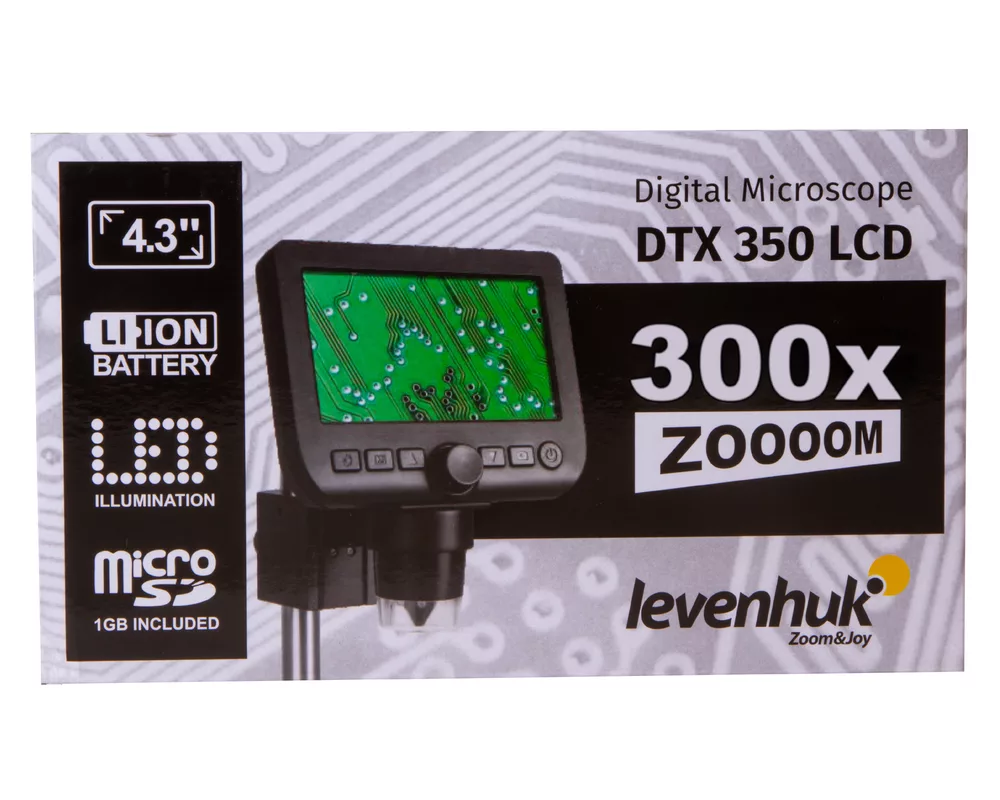 Микроскоп Цифров Levenhuk DTX 350 LCD 63