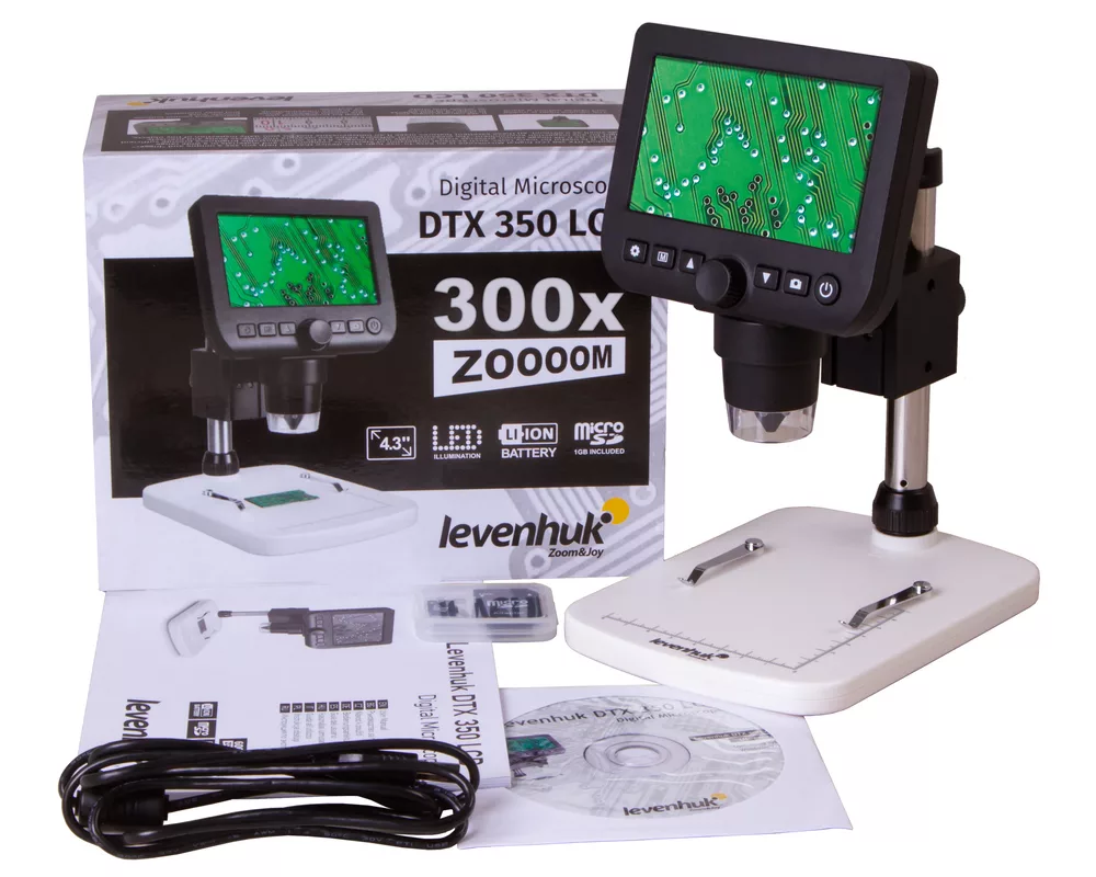 Микроскоп Цифров Levenhuk DTX 350 LCD 89