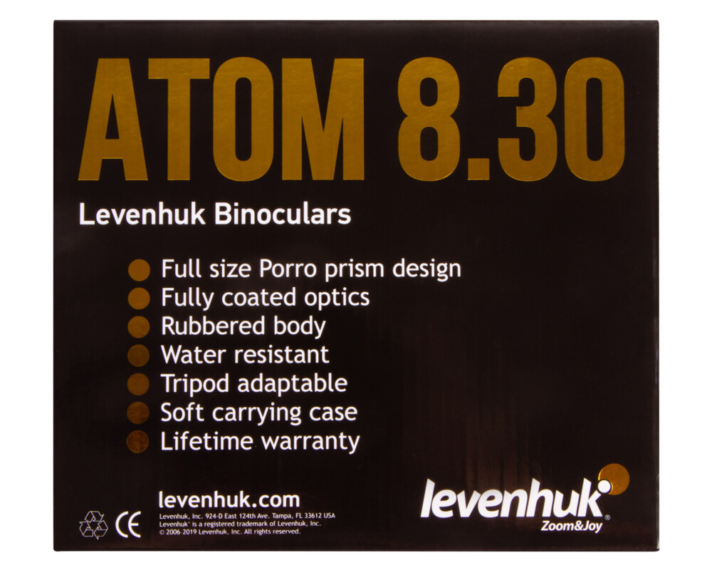 Бинокъл Levenhuk Atom 8x30 51