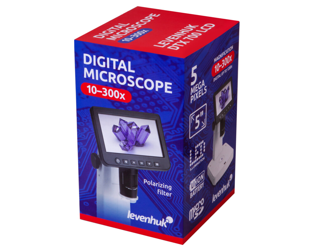 Микроскоп Цифров Levenhuk DTX 700 LCD 21