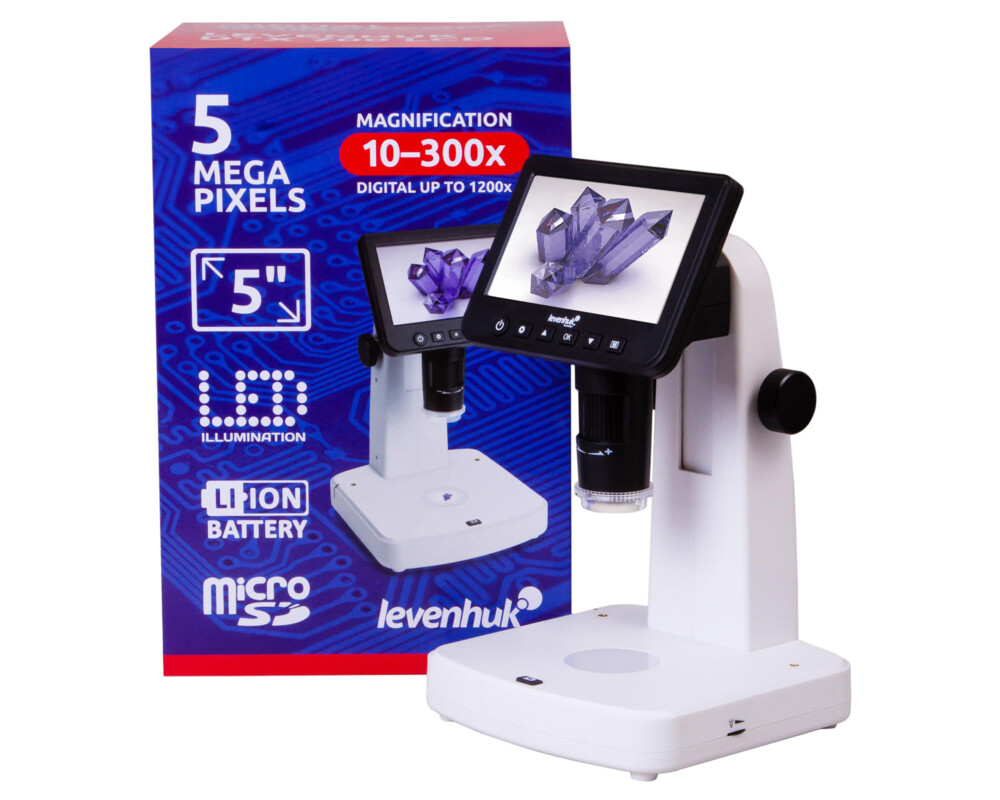 Микроскоп Цифров Levenhuk DTX 700 LCD 72