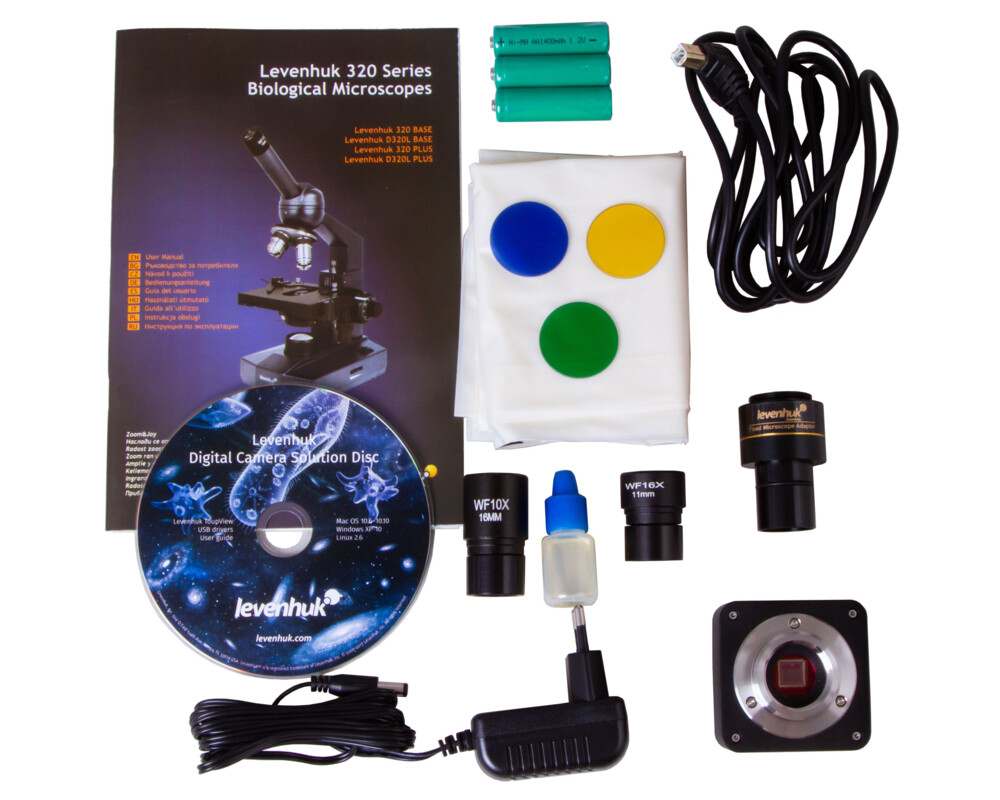 Микроскоп Цифров монокулярен Levenhuk D320L PLUS 3.1M 17