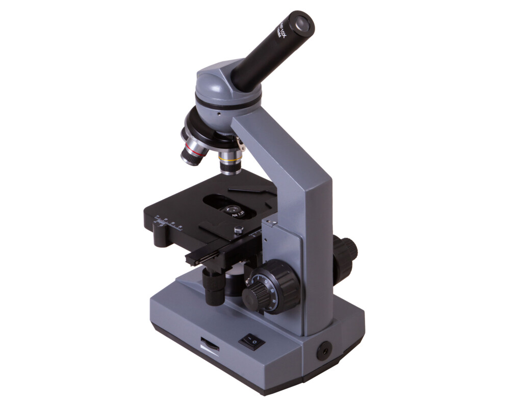 Микроскоп Биологичен монокулярен Levenhuk 320 PLUS 97