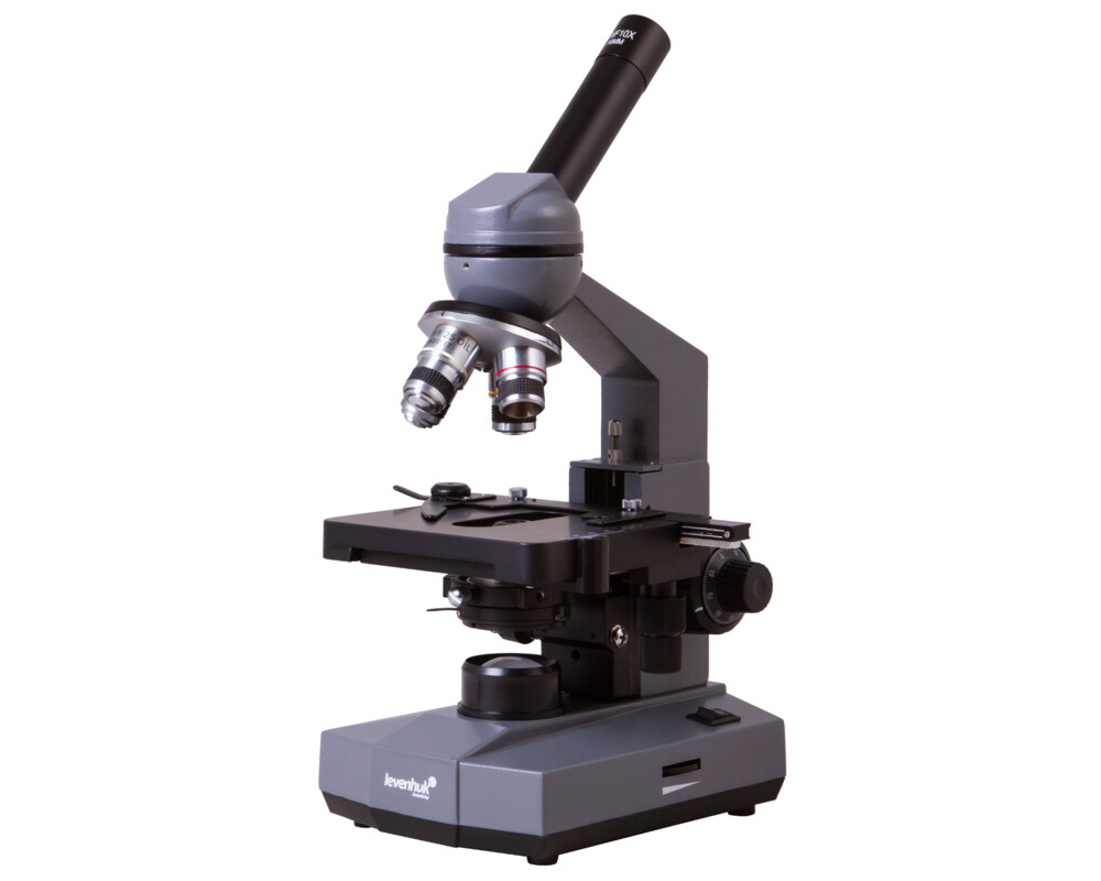 Микроскоп Биологичен монокулярен Levenhuk 320 PLUS 8