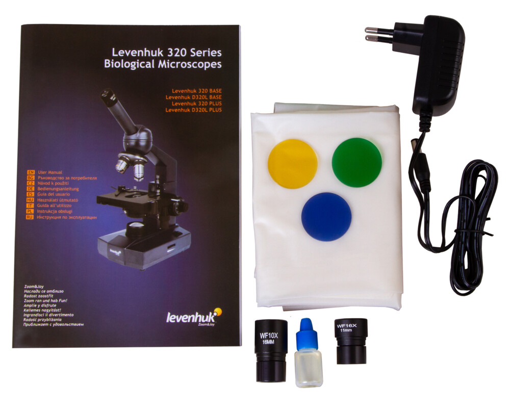 Микроскоп Биологичен монокулярен Levenhuk 320 PLUS 106
