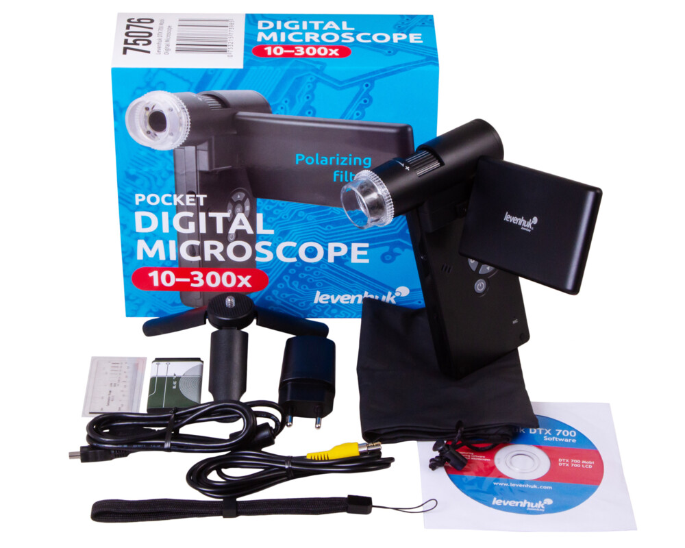 Микроскоп Цифров Levenhuk DTX 700 Mobi 62