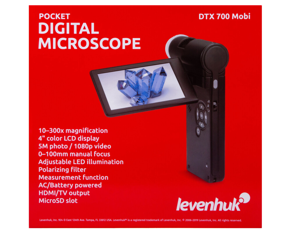 Микроскоп Цифров Levenhuk DTX 700 Mobi 97