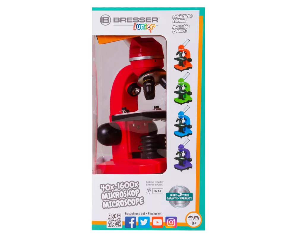 Микроскоп Bresser Junior Biolux SEL 40–1600x 12