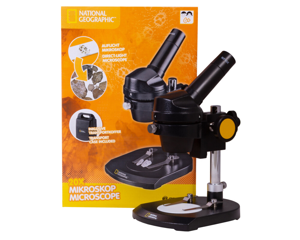 Микроскоп Bresser National Geographic 20x, монокулярен 98