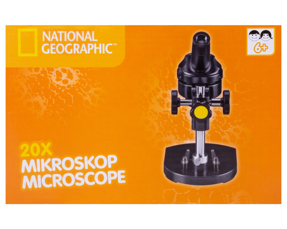 Микроскоп Bresser National Geographic 20x, монокулярен 104