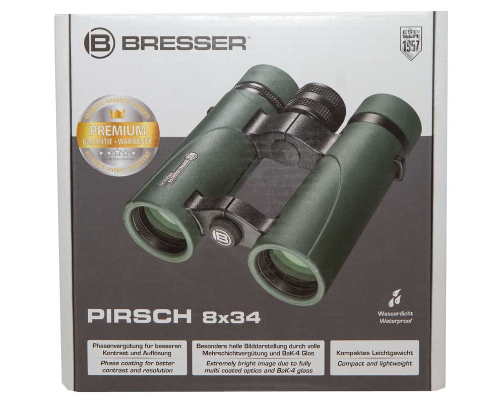 Бинокъл Bresser Pirsch 8x34 12