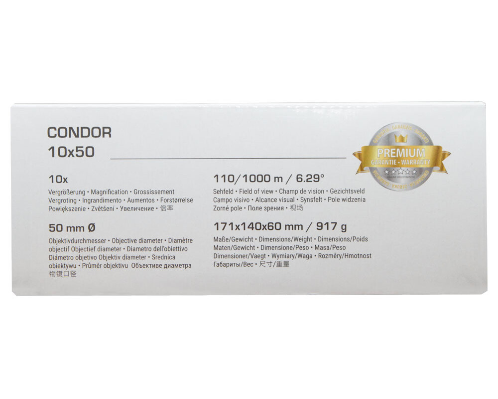 Бинокъл Bresser Condor UR 10x50 15
