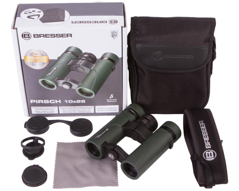 Бинокъл Bresser Pirsch 10x26 2