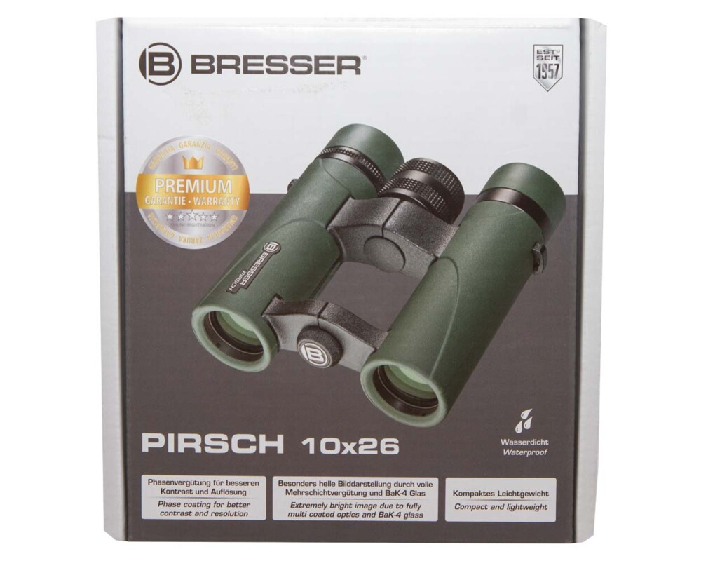 Бинокъл Bresser Pirsch 10x26 12