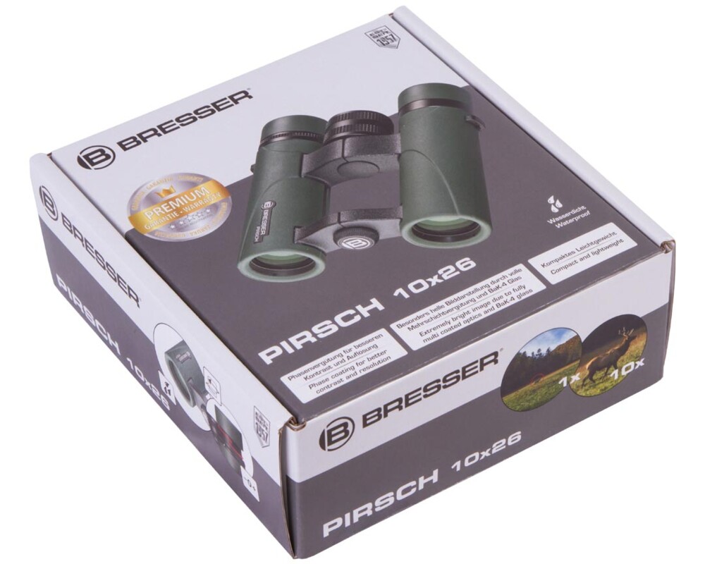 Бинокъл Bresser Pirsch 10x26 11