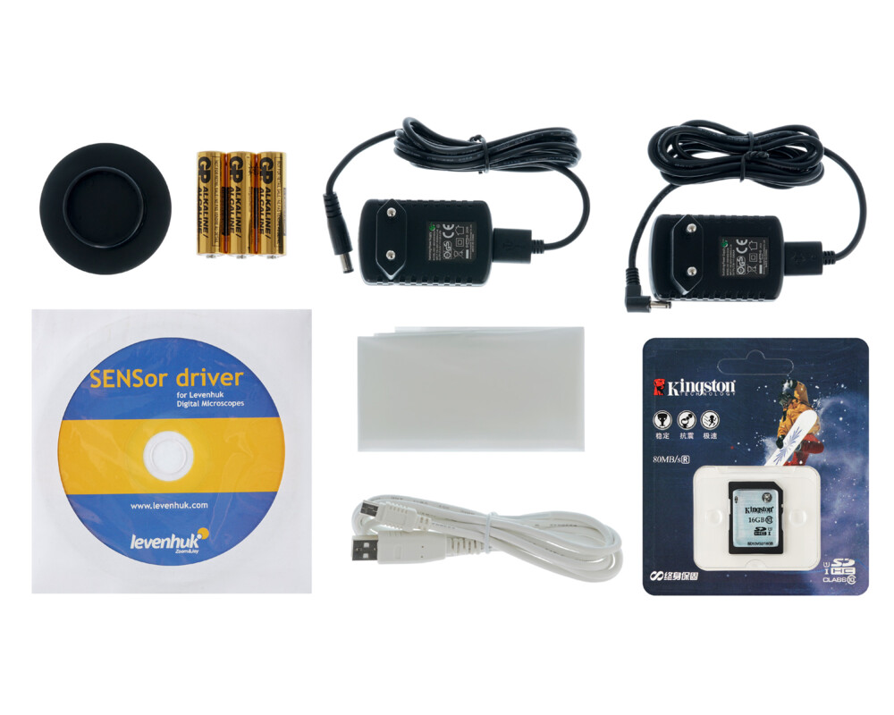 Микроскоп Цифров Levenhuk D80L LCD 3