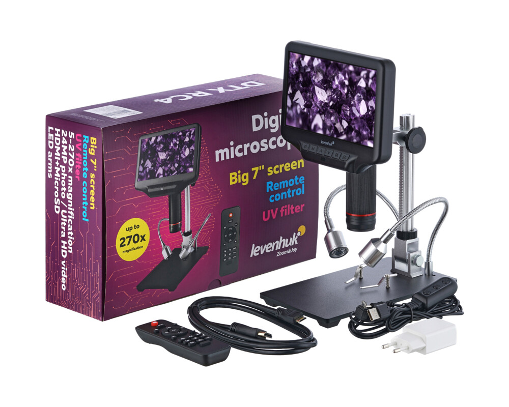 Микроскоп Микроскоп с дистанционно управление Levenhuk DTX RC4 49