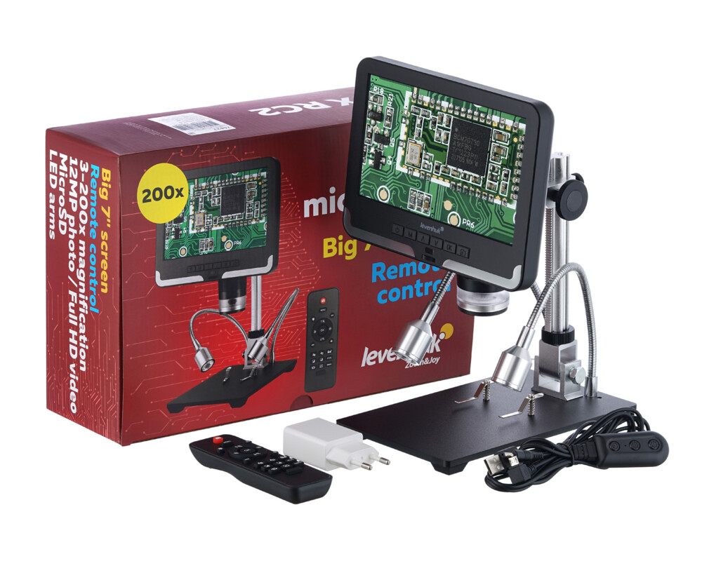 Микроскоп Levenhuk DTX RC2 с дистанционно управление  49