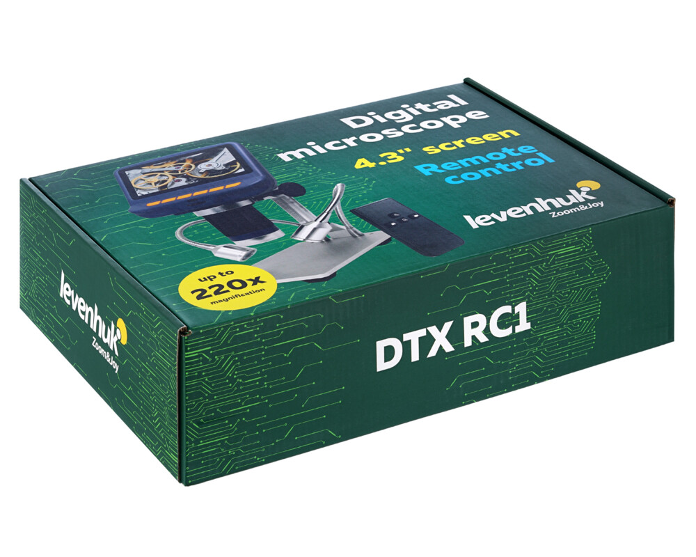 Микроскоп с дистанционно управление Levenhuk DTX RC1 12