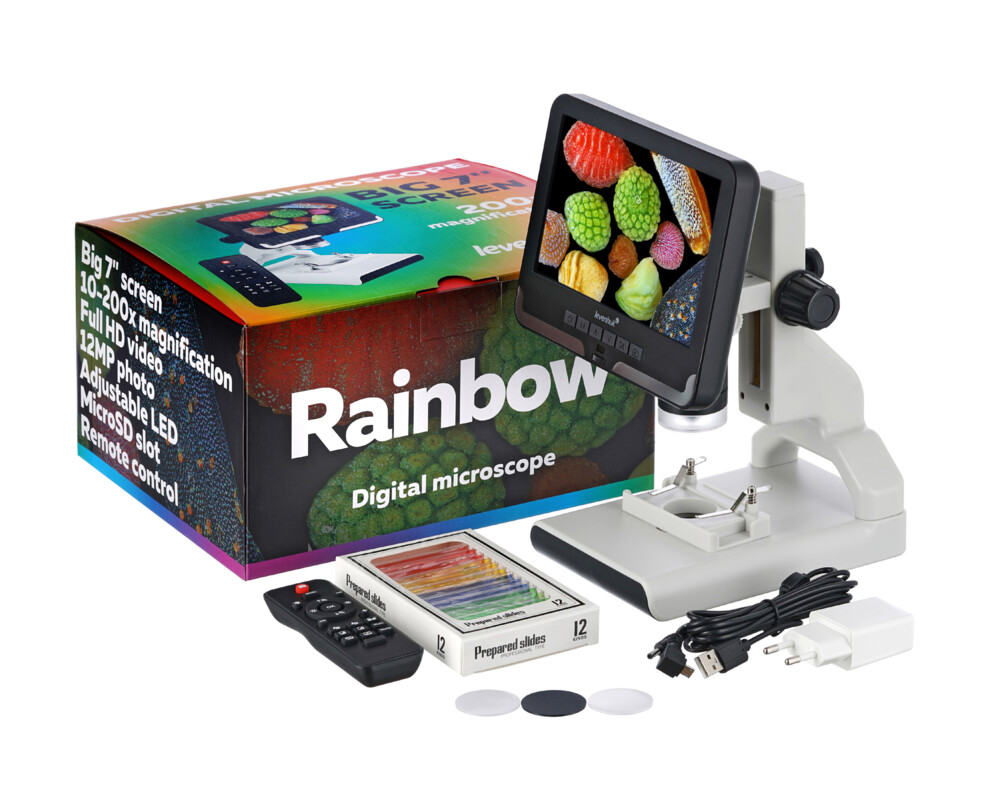 Микроскоп Цифров Levenhuk Rainbow DM700 LCD 61