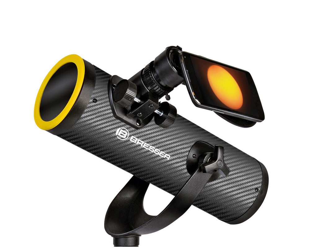 Телескоп Bresser Solarix 76/350 със слънчев филтър 21