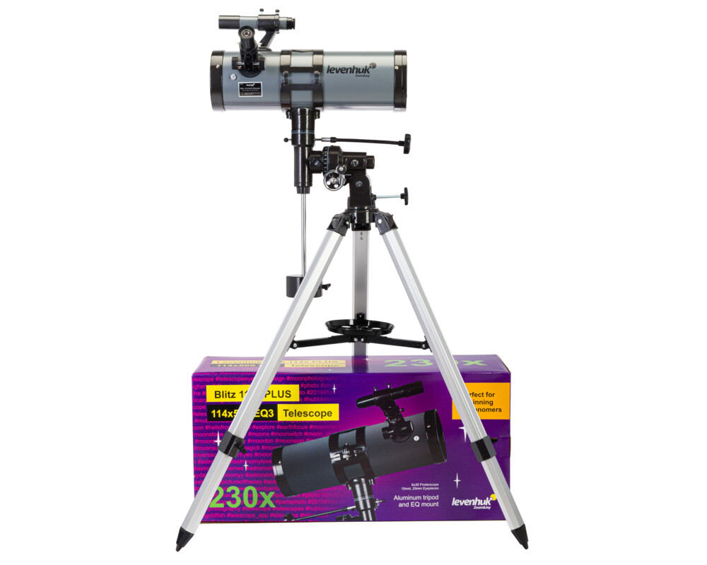 Телескоп Levenhuk Blitz 114s PLUS 27