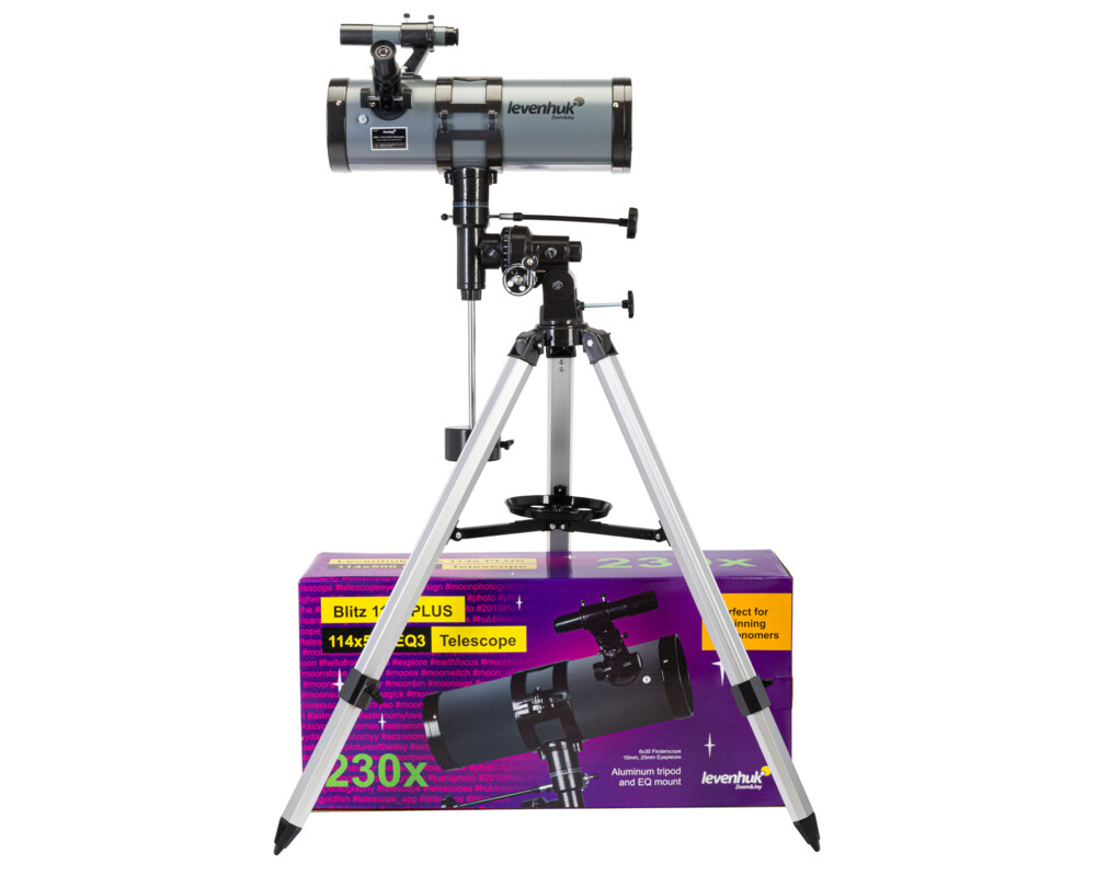 Телескоп Levenhuk Blitz 114s PLUS 39
