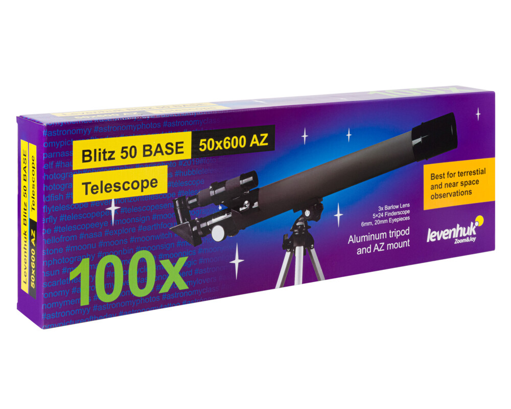 Телескоп Levenhuk Blitz 50 BASE 36