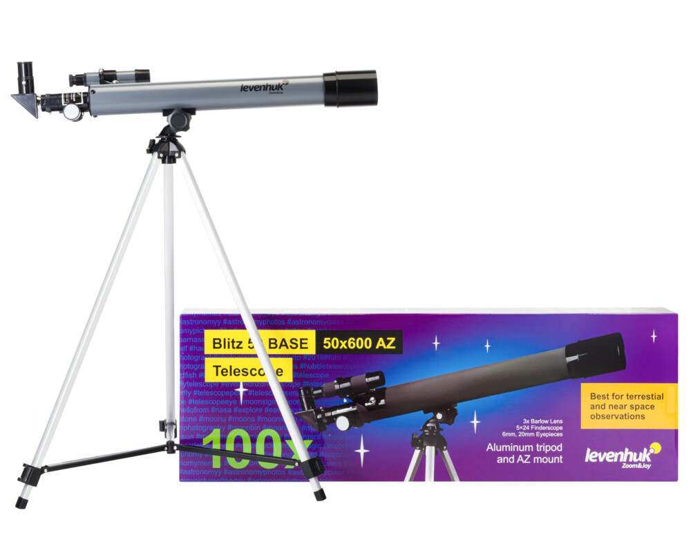 Телескоп Levenhuk Blitz 50 BASE 27