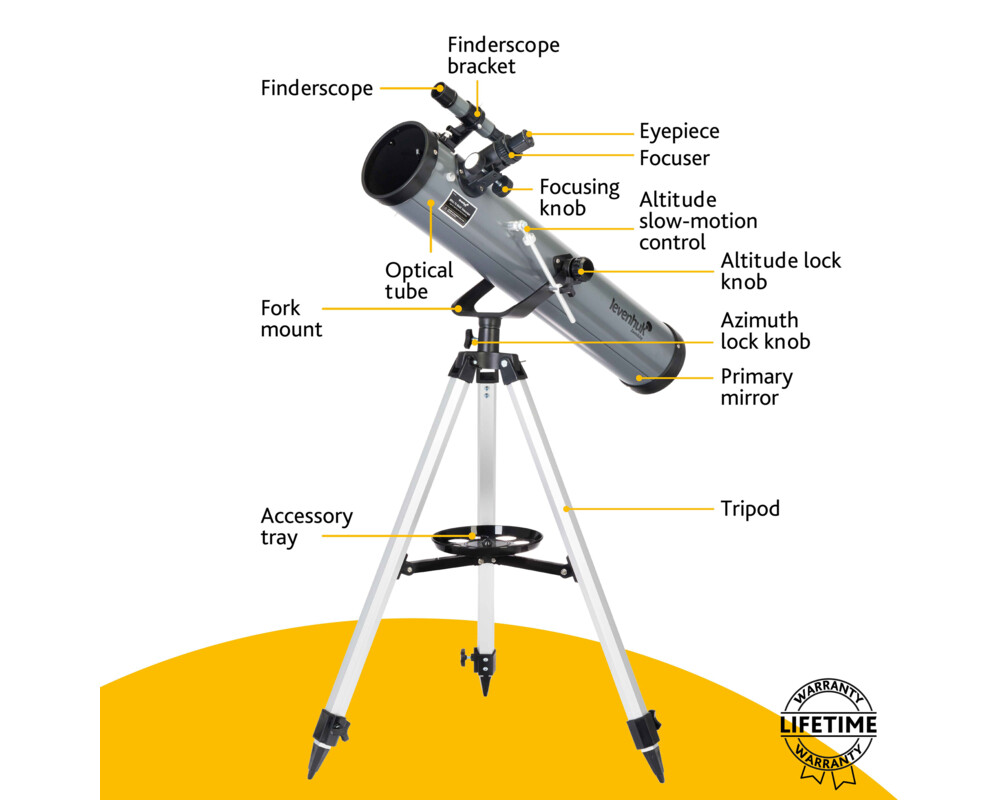 Телескоп Levenhuk Blitz 76 BASE 27