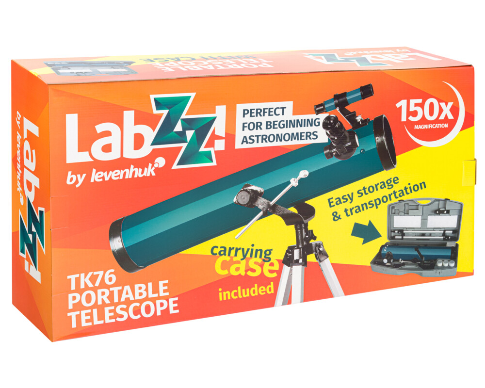 Телескоп Levenhuk LabZZ TK76 с кутия 15