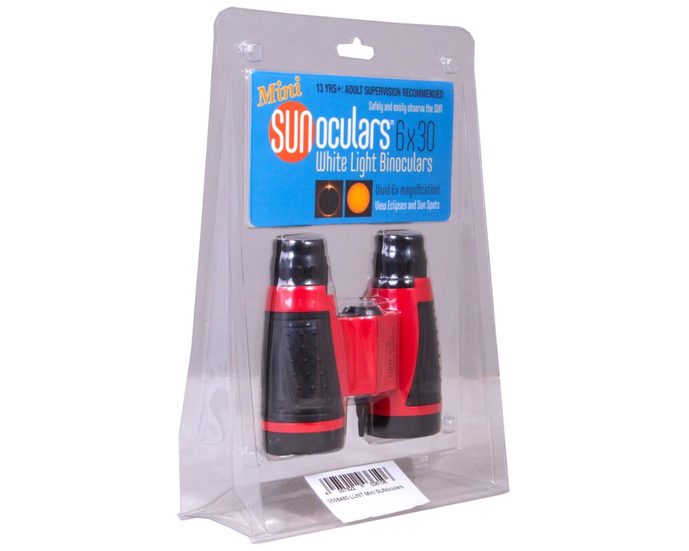 Бинокъл Слънчев LUNT Mini SUNoculars 6x30 2