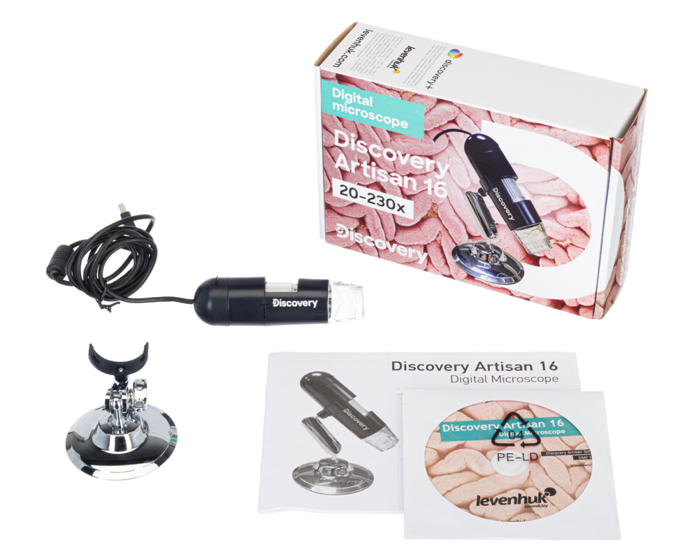Микроскоп Цифров Levenhuk Discovery Artisan 16 18