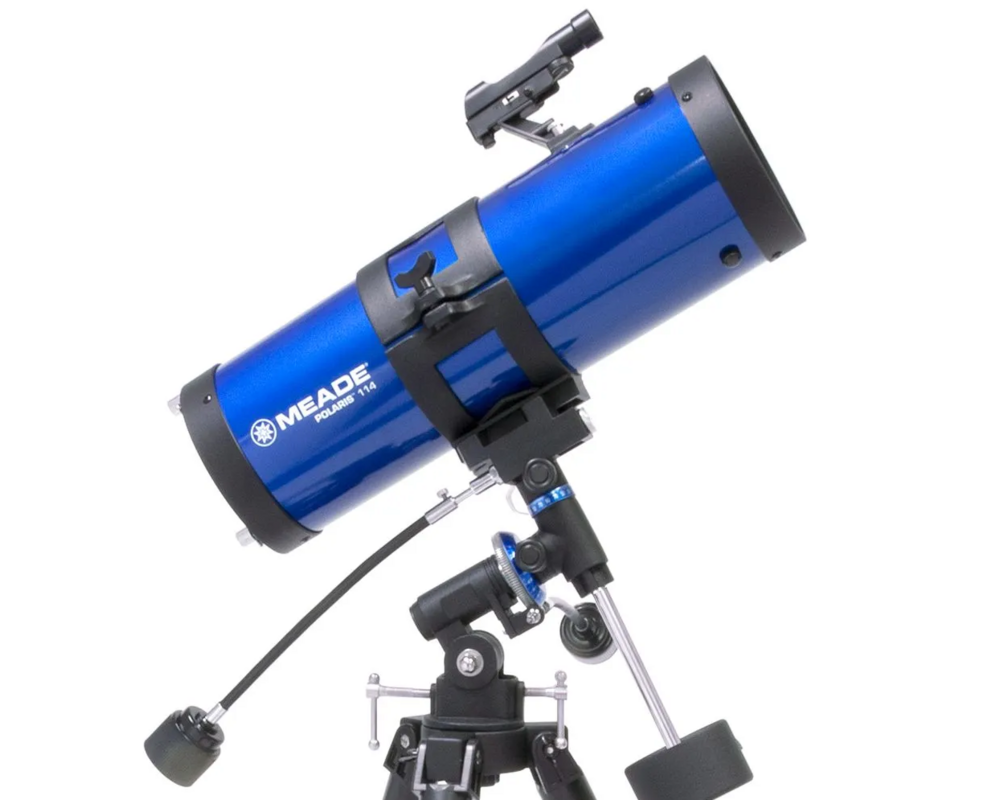 Телескоп Рефлекторен Meade Polaris 114 mm EQ 14