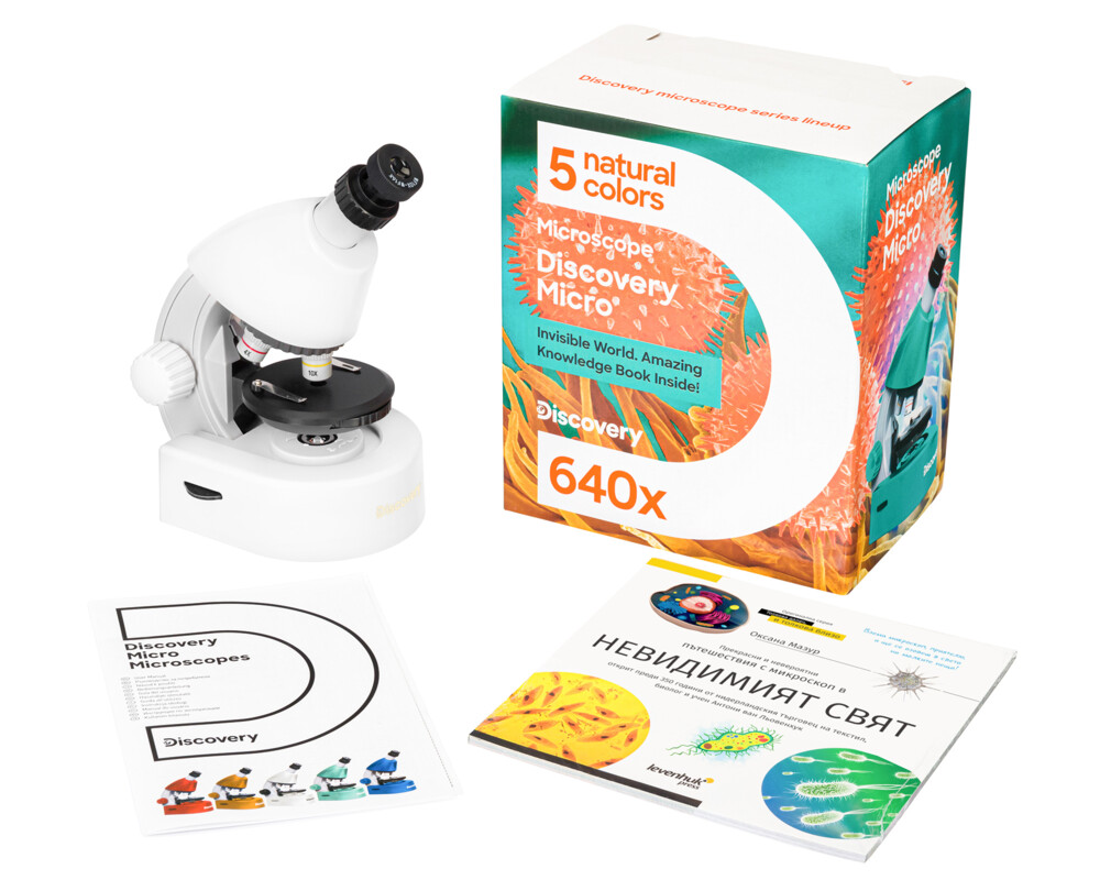 Микроскоп Levenhuk Discovery Micro с книга 6