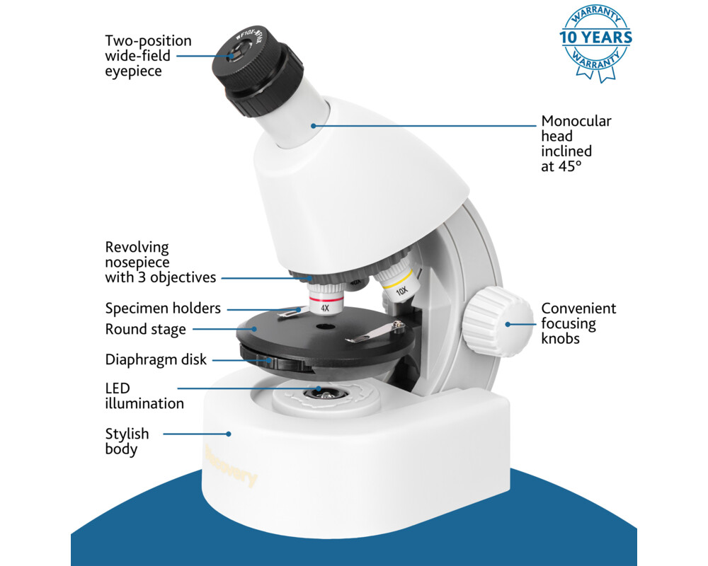 Микроскоп Levenhuk Discovery Micro с книга 33