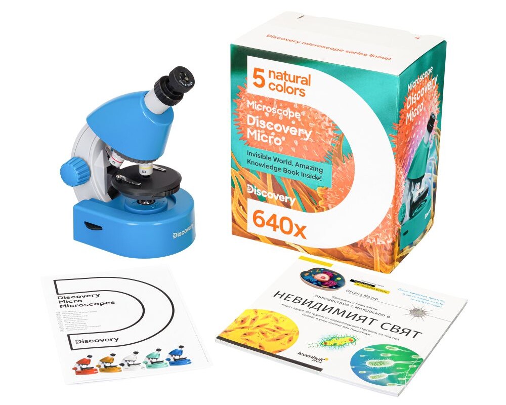 Микроскоп Levenhuk Discovery Micro с книга 6