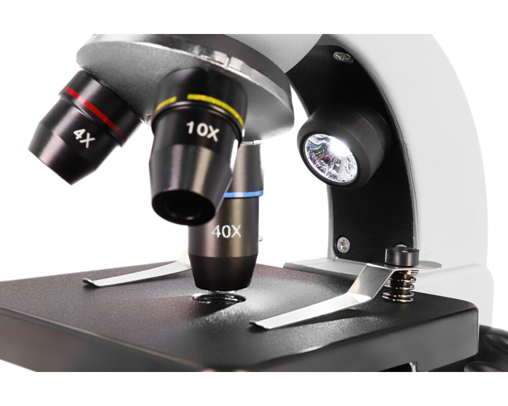 Микроскоп Цифров Levenhuk Discovery Nano Polar с книга 66