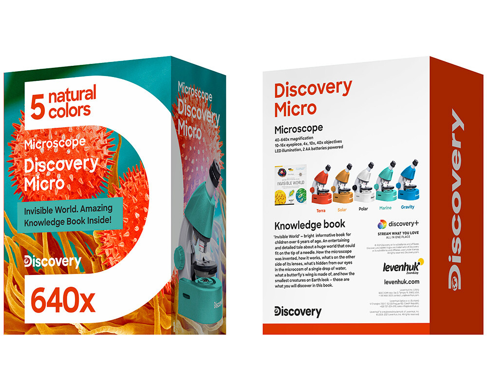 Микроскоп Levenhuk Discovery Micro с книга 5