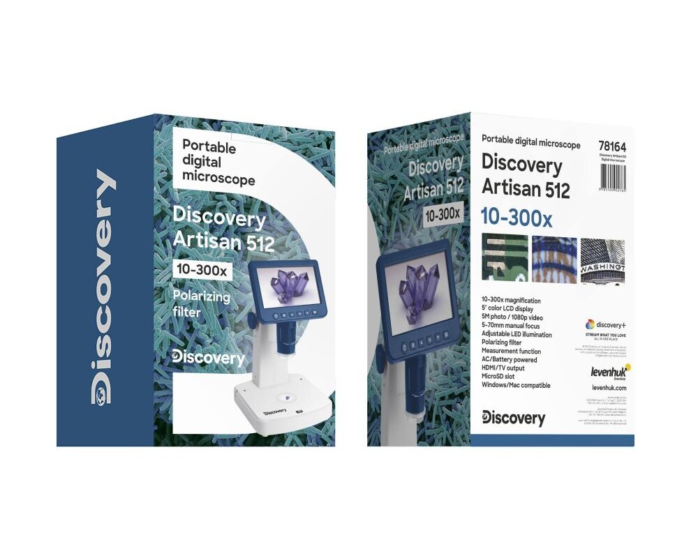 Микроскоп Цифров Levenhuk Discovery Artisan 512 2