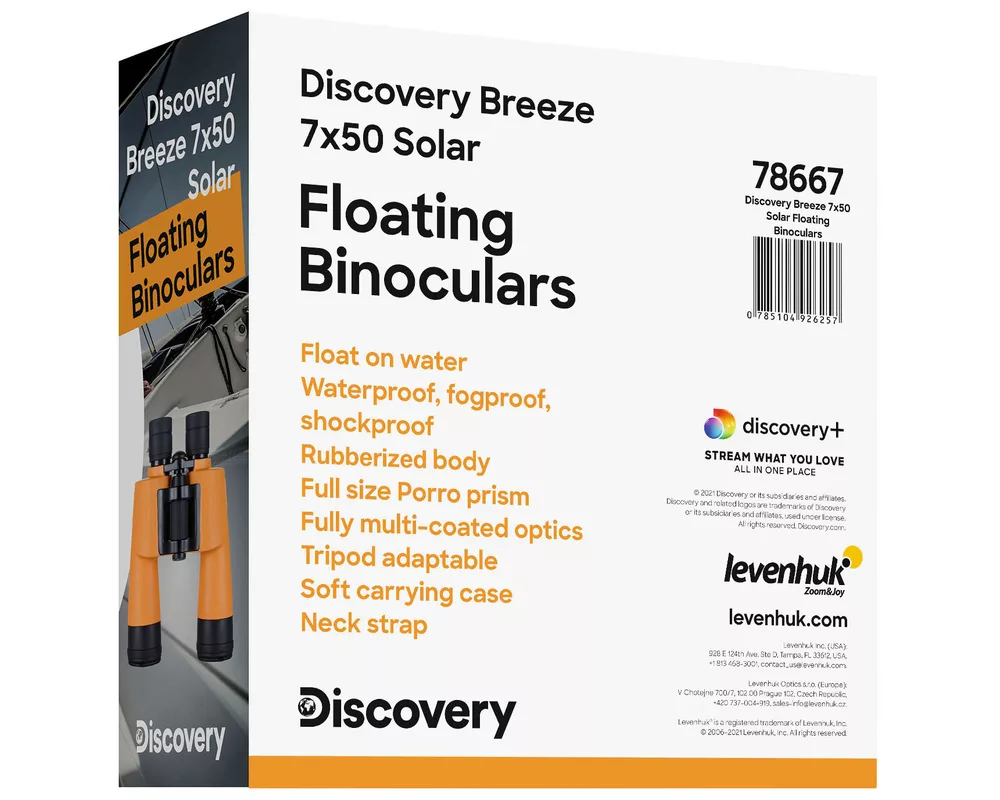 Бинокъл Плаващ Levenhuk Discovery Breeze 7x50 3