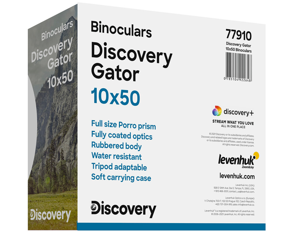 Бинокъл Levenhuk Discovery Gator 10x50 3