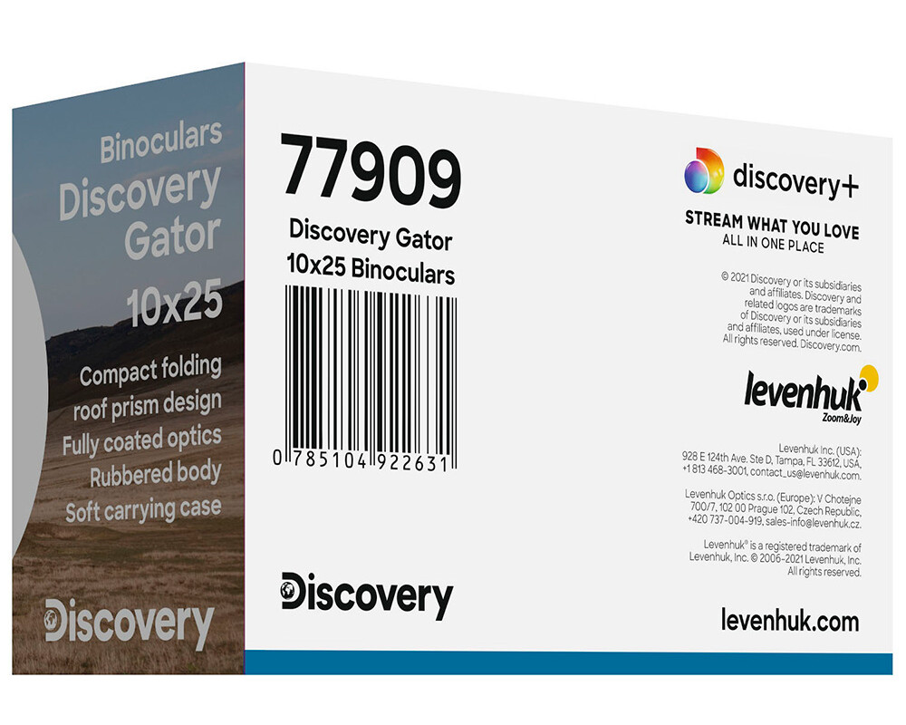 Бинокъл Levenhuk Discovery Gator 10x25 3