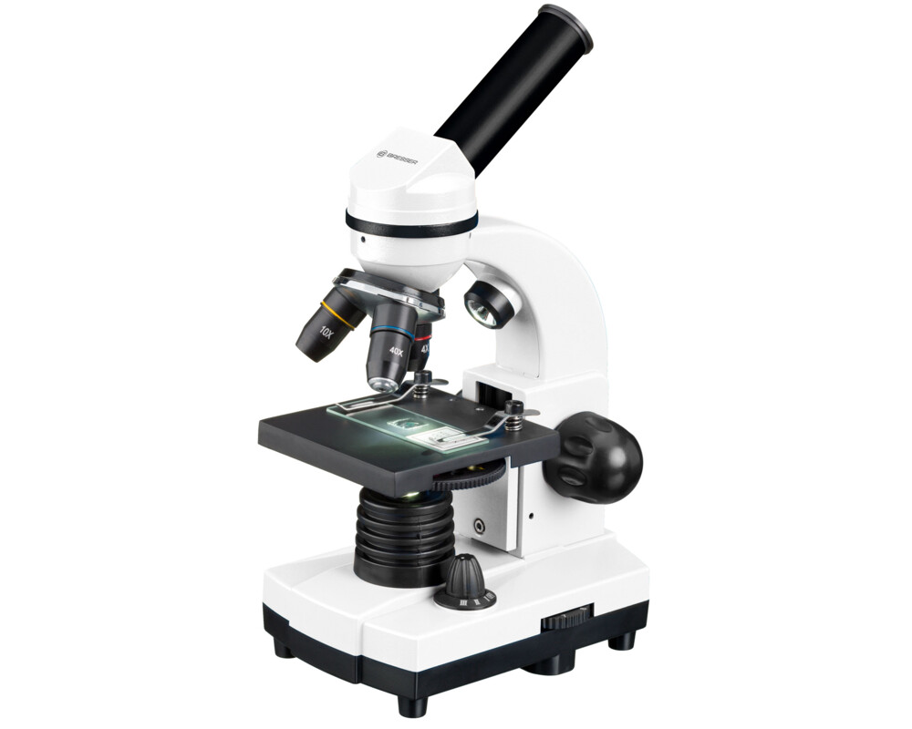 Микроскоп Bresser Junior Biolux SEL 40–1600x с кутия, бяла 28