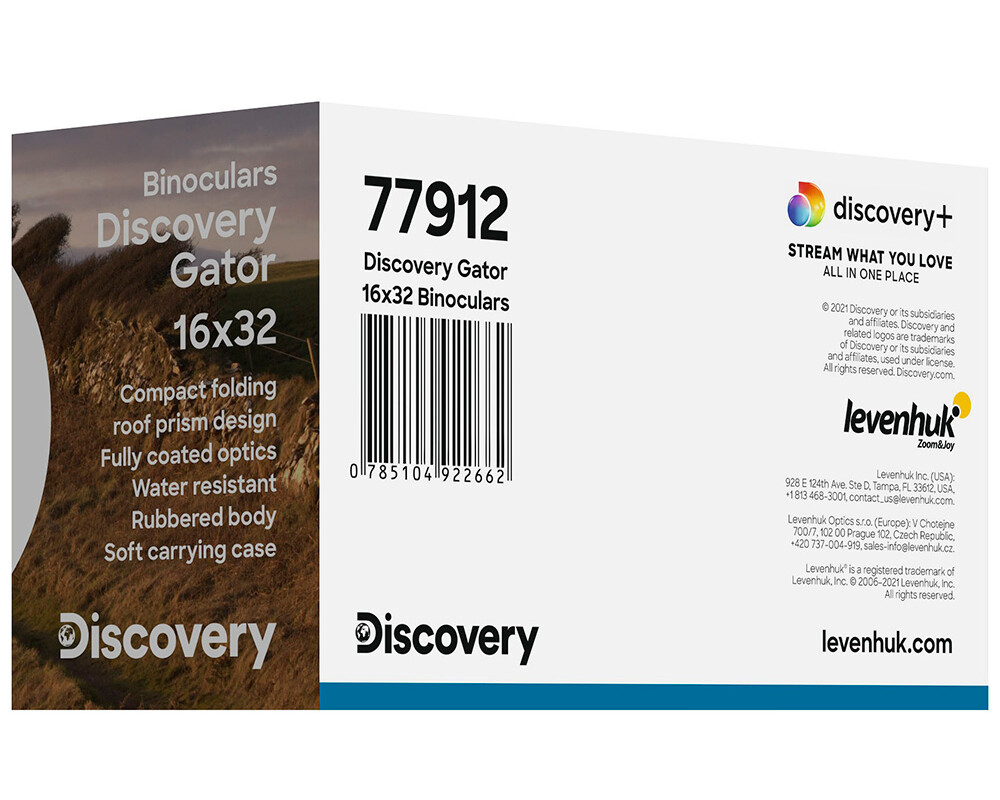 Бинокъл Levenhuk Discovery Gator 16x32 3